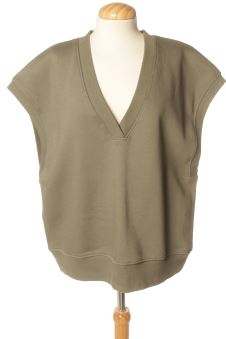 Chaleco de tela M Zara