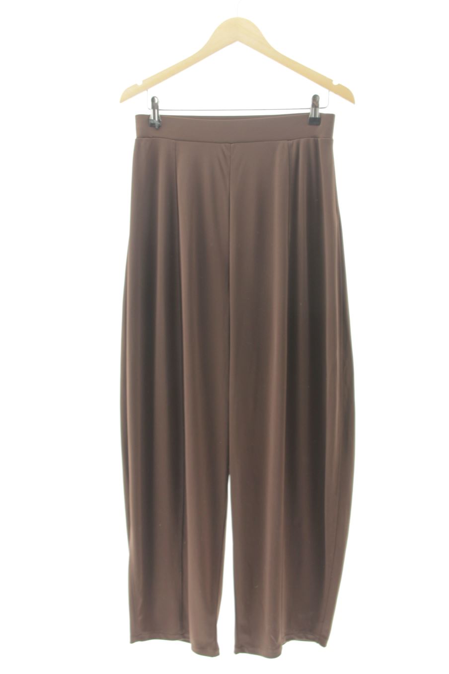 Pantaloni casual de Zara de la talla L, de color marrone