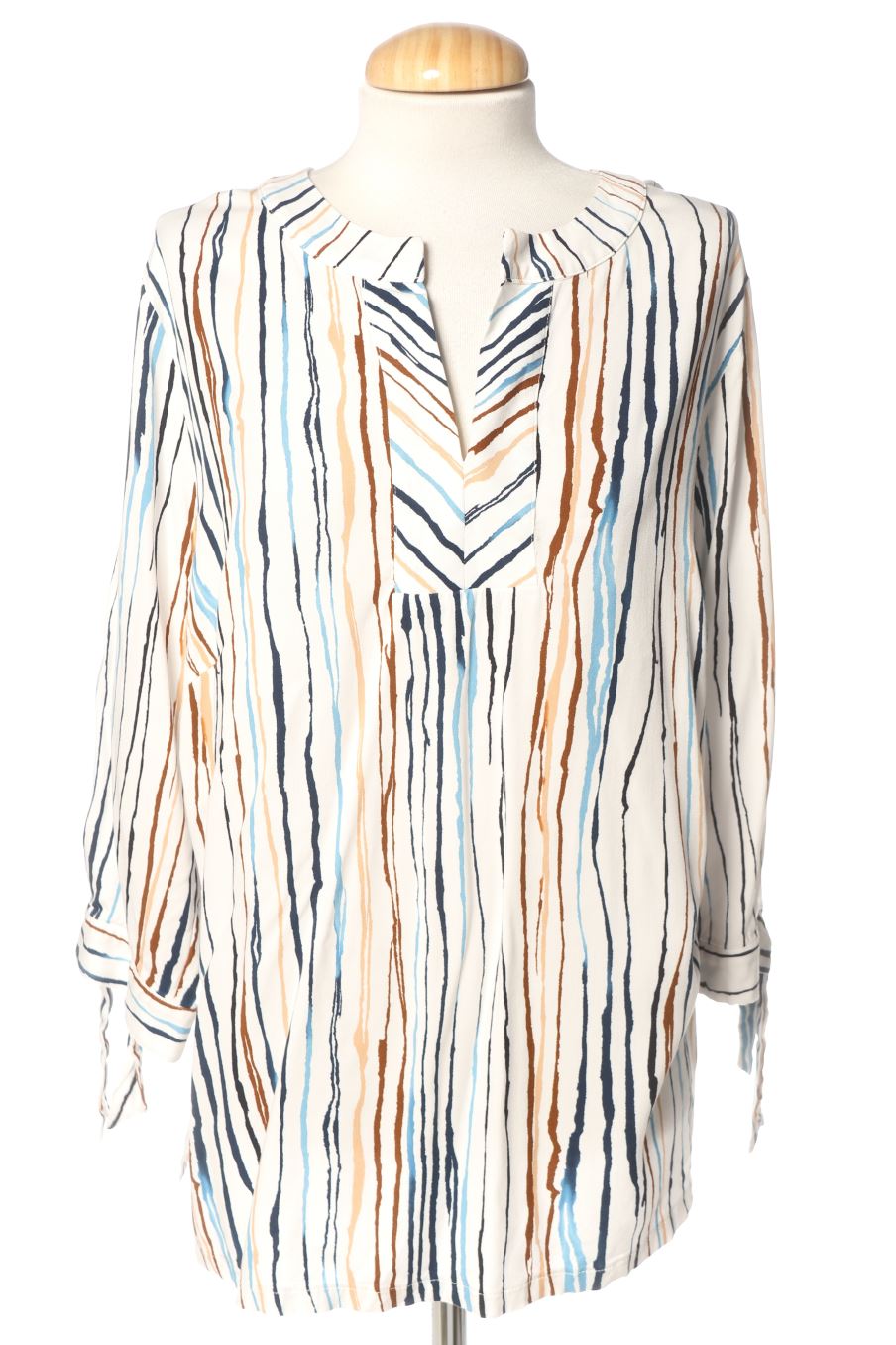 Blusa de manga larga de ACCENT de la talla 48, de color rayas