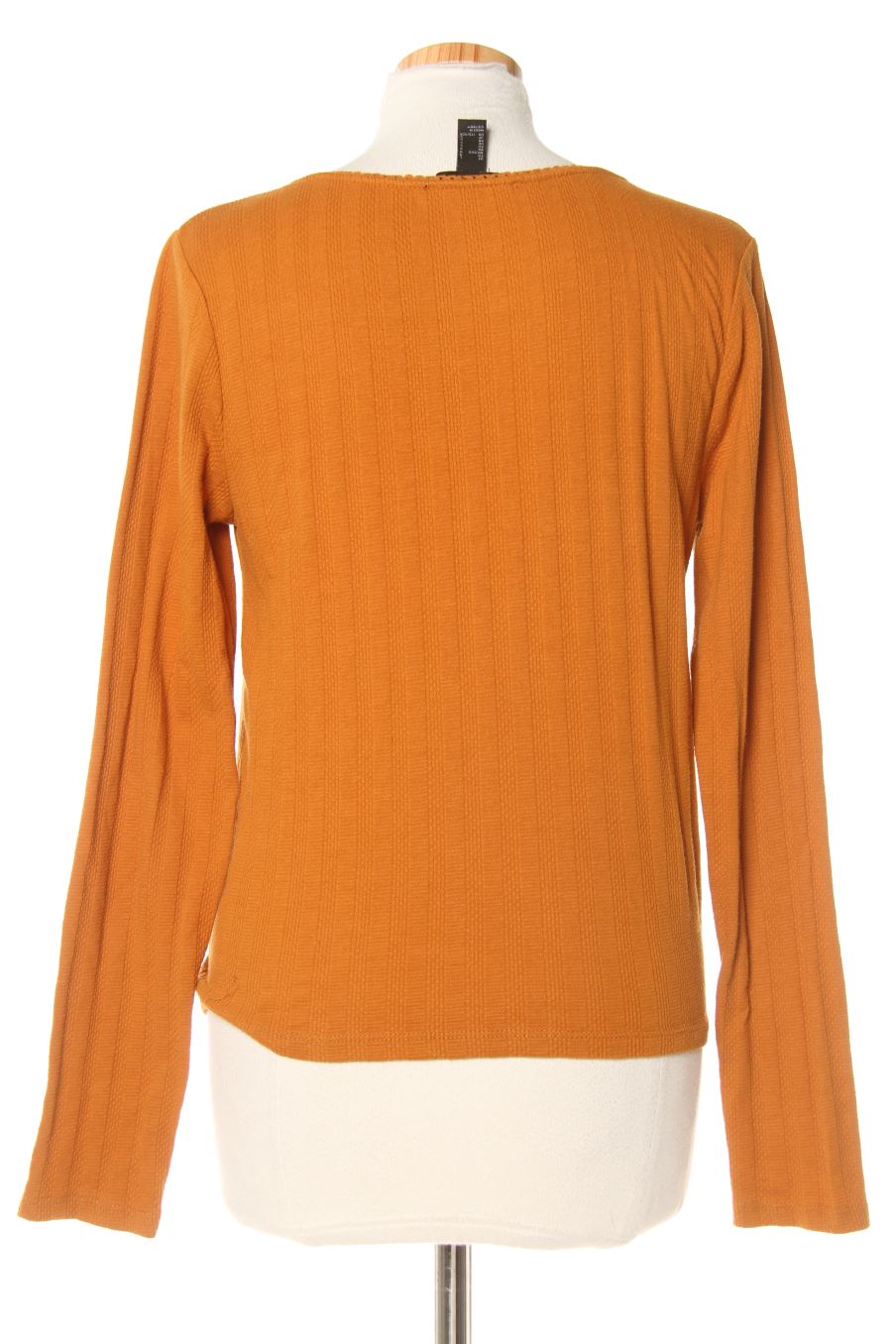 T-shirt à manches longues Forever 21 de la taille L, de couleur moutarde