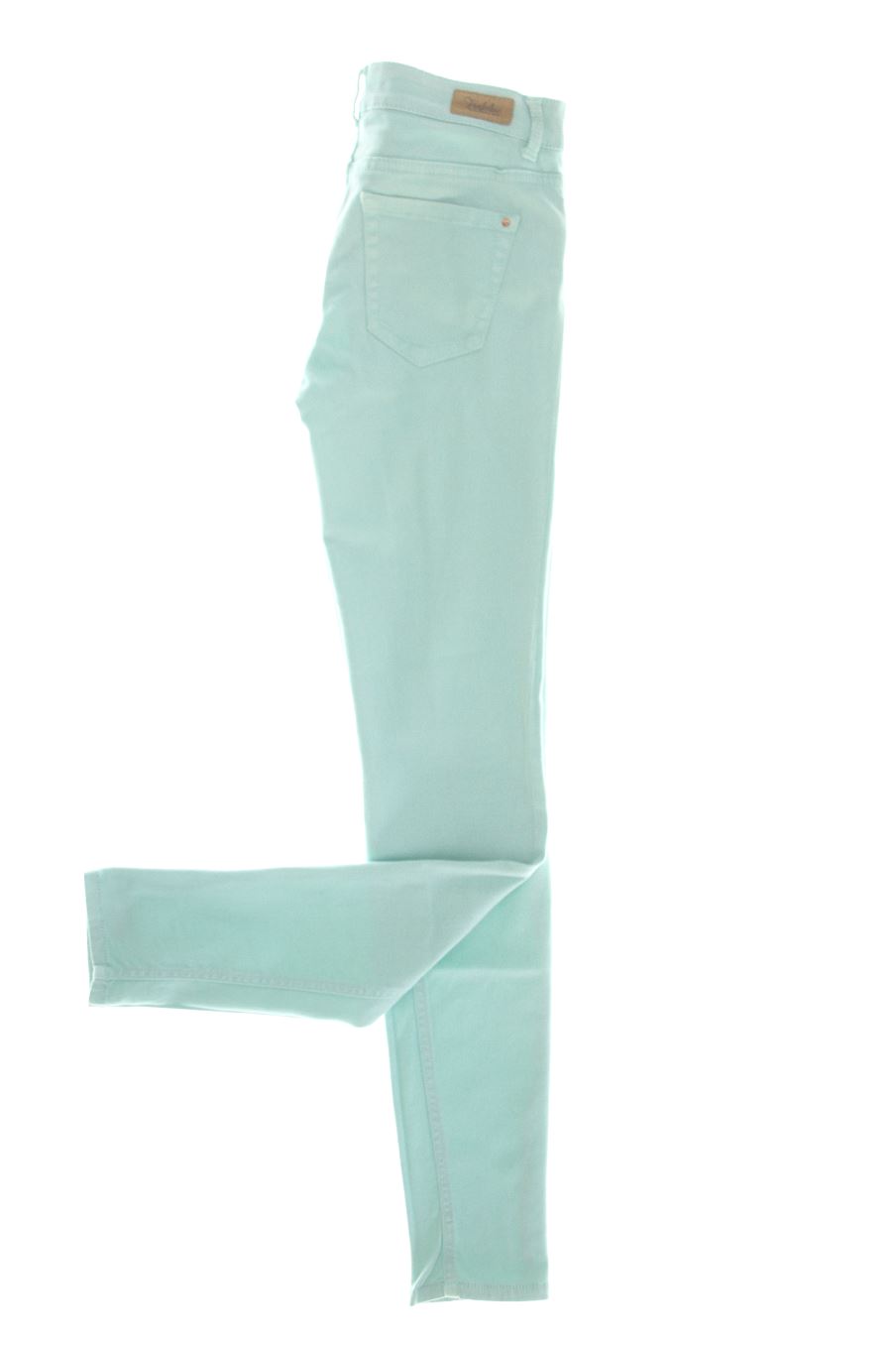 Jeans Trafaluc de la taille 34, de couleur turquoise de denim