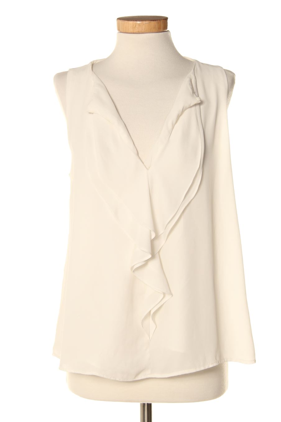 Top Trafaluc de la taille S, de couleur blanc