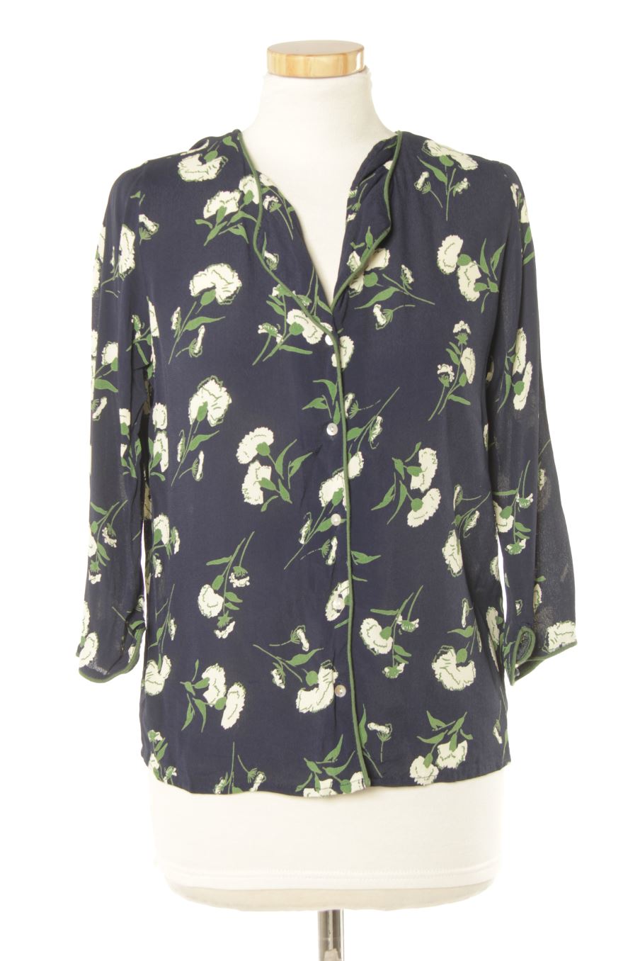 Langärmelige Bluse von Amichi Größe M, Farbe Geblümt, für