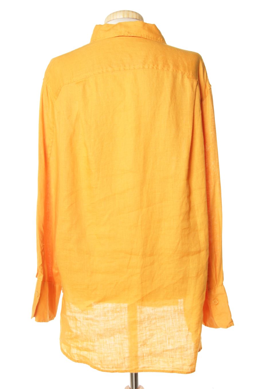 Chemise Zara de la taille S, de couleur orange