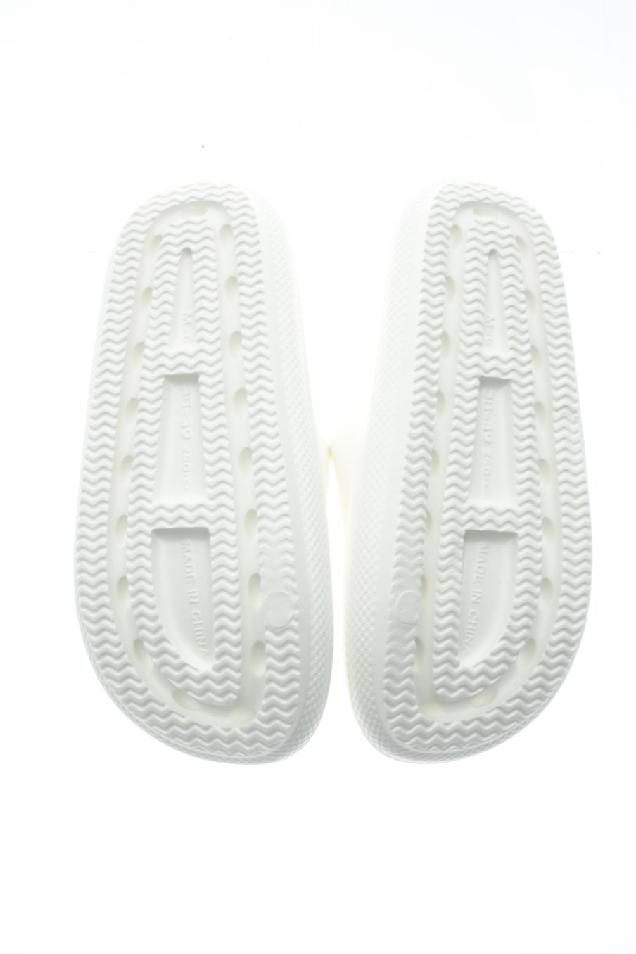 Chanclas de PERCENTIL de la talla 38, de color blanco de