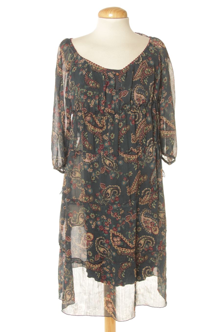 Robe casual Promod de la taille 40, de couleur fleurs