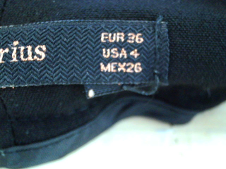 Pantalon Stradivarius de la taille 36, de couleur noir