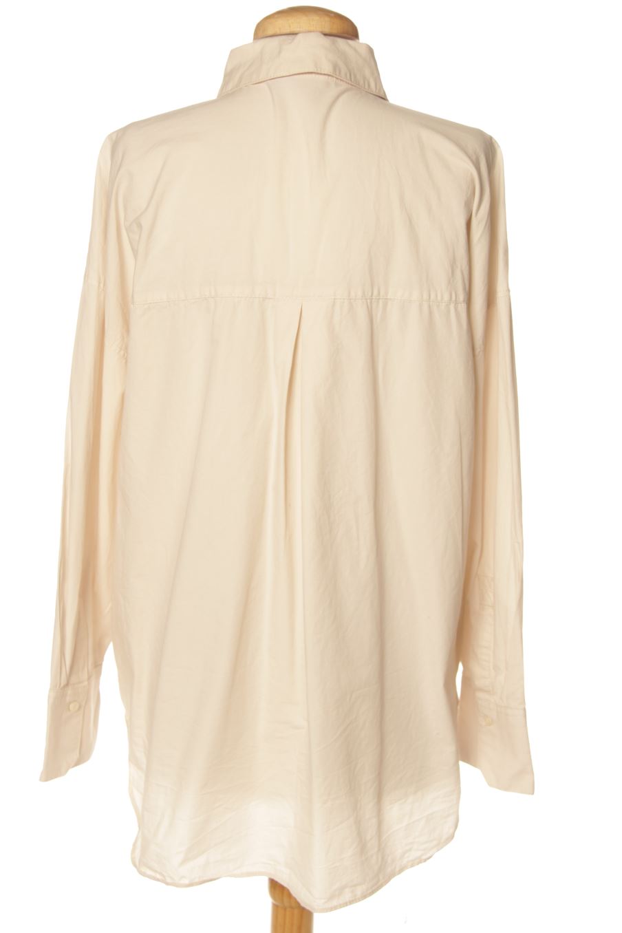 Chemise Zara de la taille S, de couleur beige