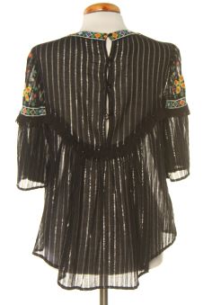 Blusa a maniche corte S Zara