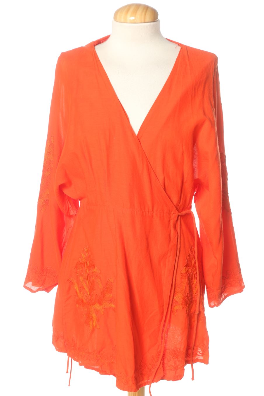 Vestito casual de Zara de la talla M, de color arancione