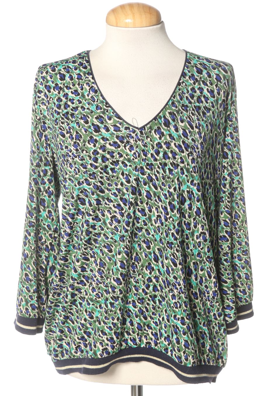 Blusa a maniche lunghe de Jour de Pluie de la talla XL, de color verde