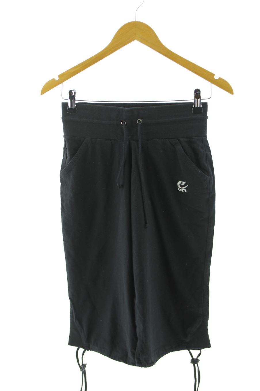 Pantalones cortos de deporte de Cup's sportwear de la talla S, de color negro