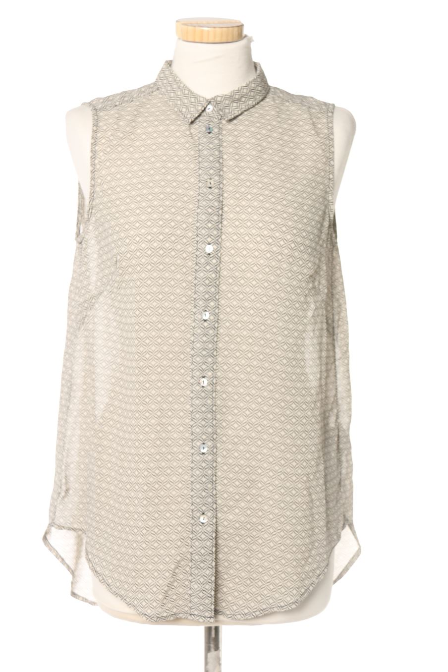 Camisa sin mangas de H&M de la talla 38, de color negro
