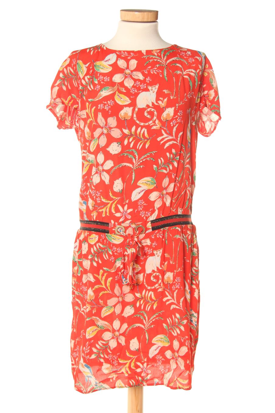 Robe casual Promod de la taille 40, de couleur fleurs