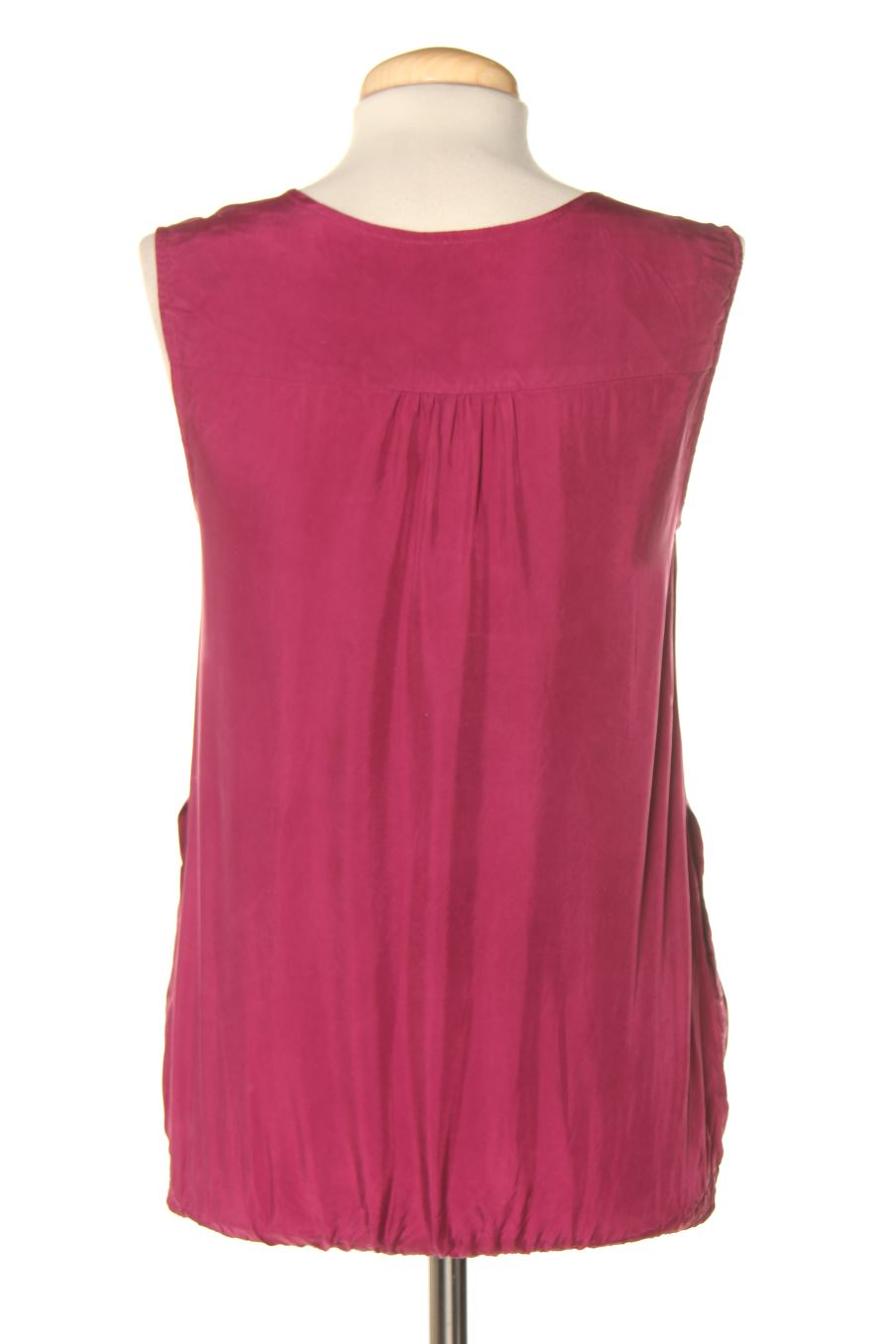 Chaleco de tela de Promod de la talla 36, de color morado