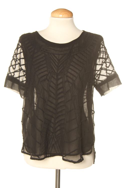 Blusa de manga corta