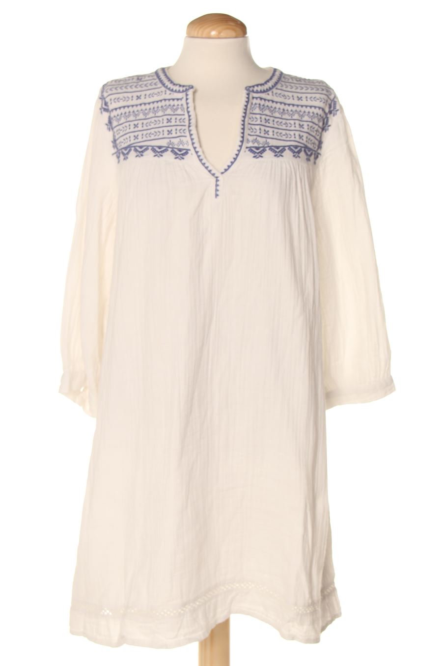 Robe casual Maison 123 de la taille 44 de couleur blanc