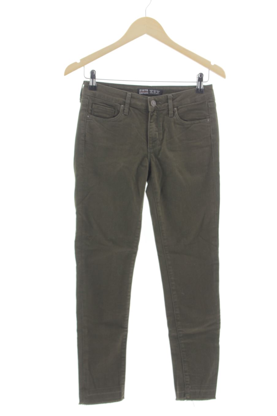 Jeans de Zara de la talla 34, de color verde