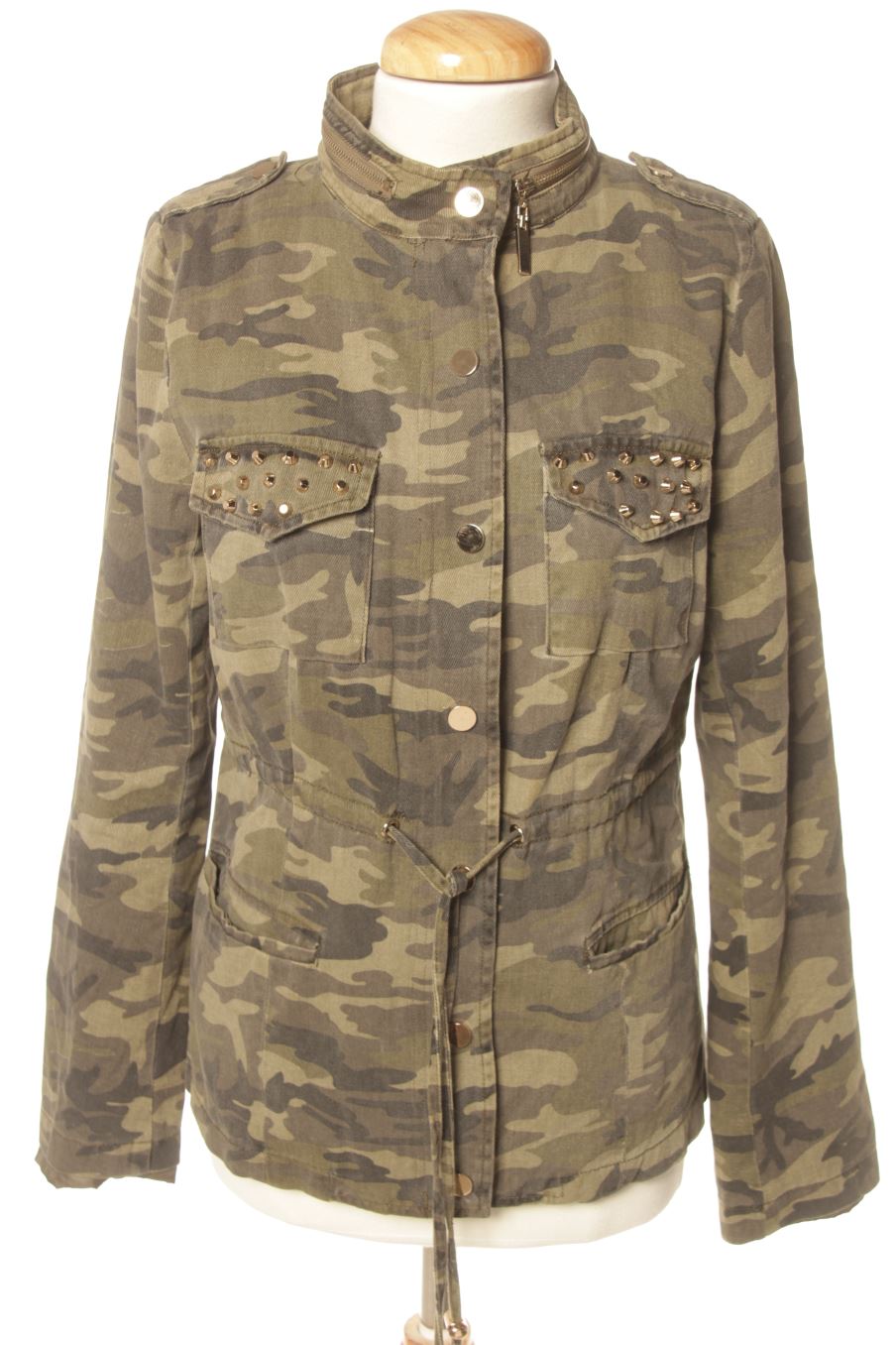 Cazadora de Osley de la talla 38, de color verde de ropa vaquera