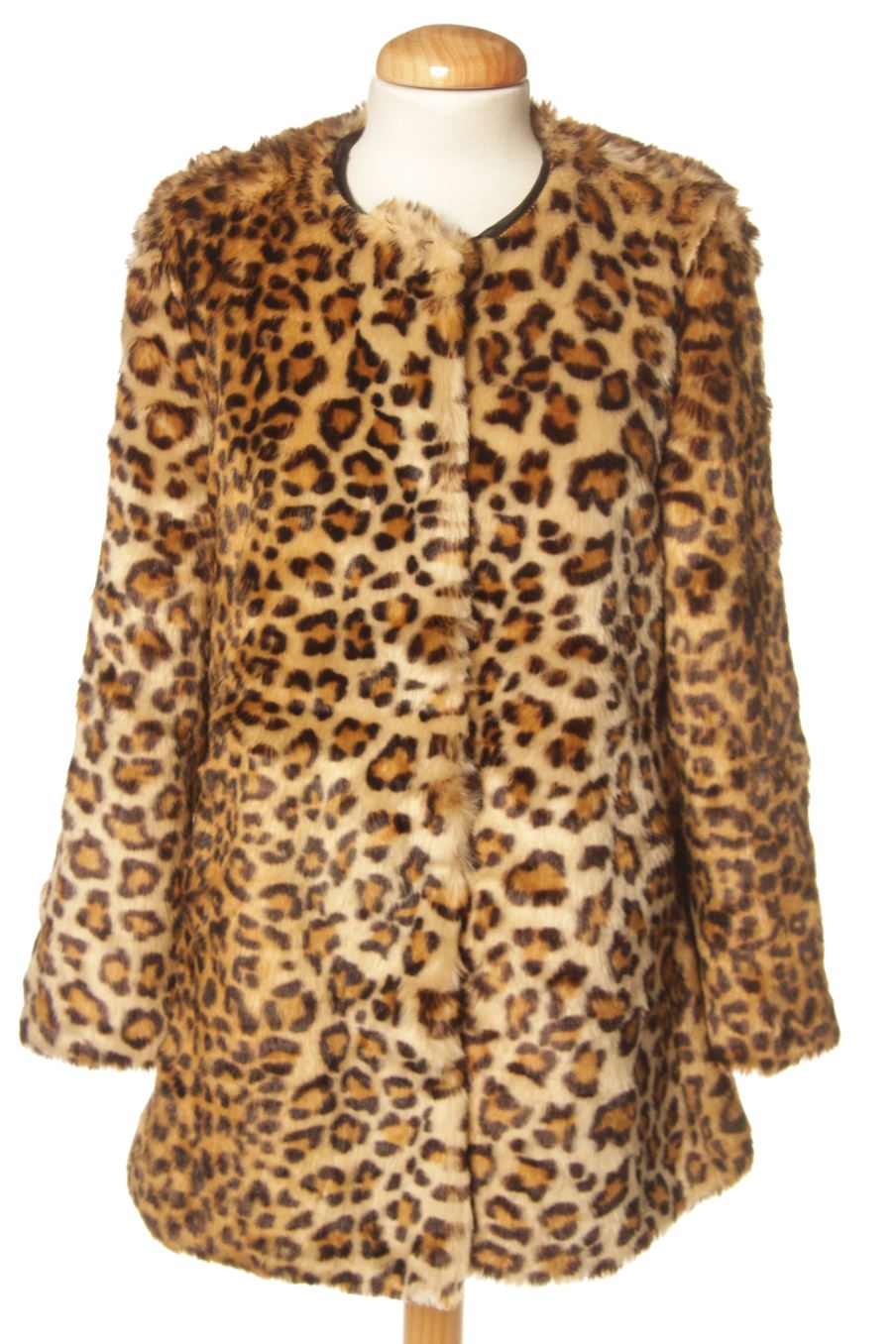 Manteau Stradivarius de la taille S, de couleur animal print