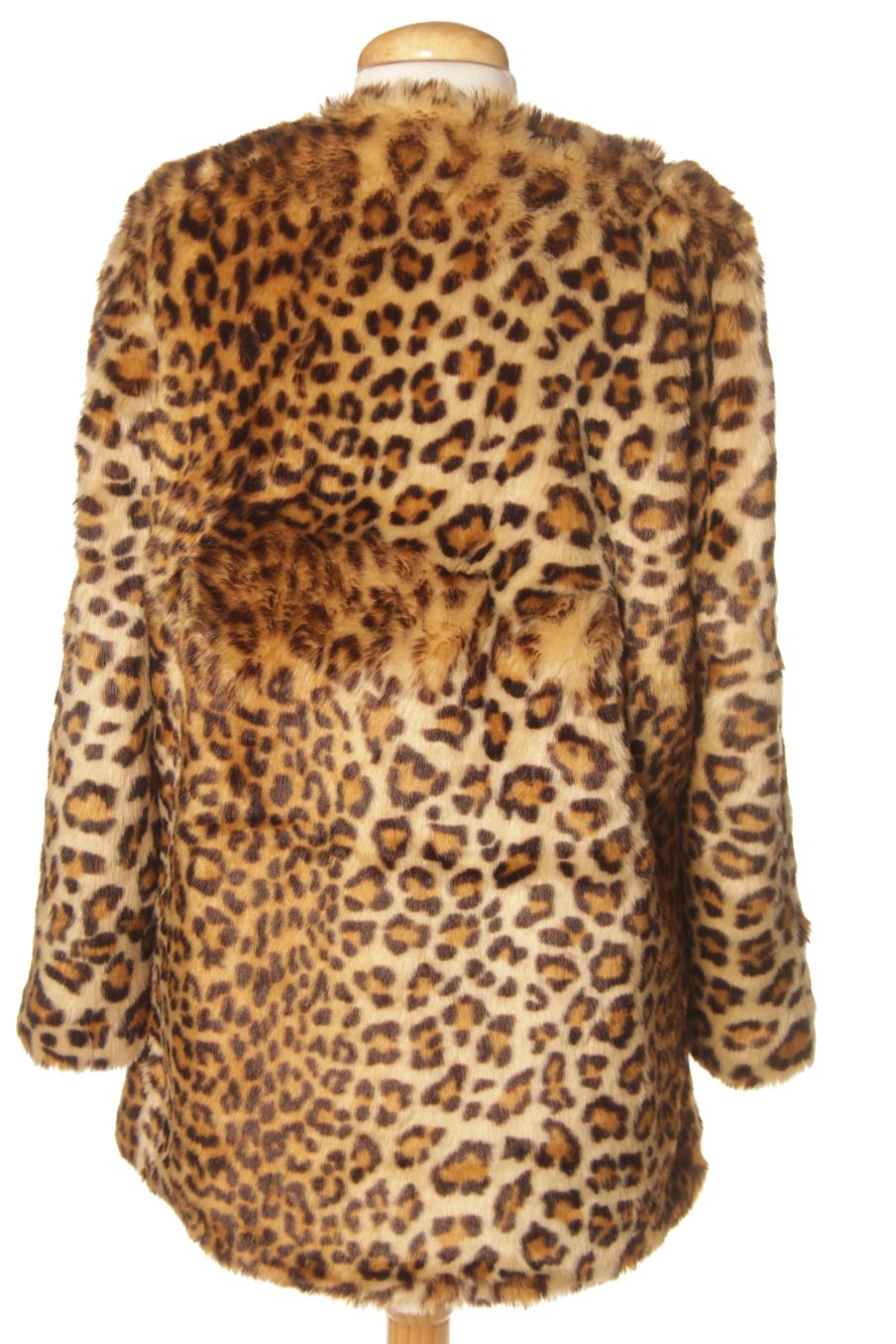 Manteau Stradivarius de la taille S, de couleur animal print