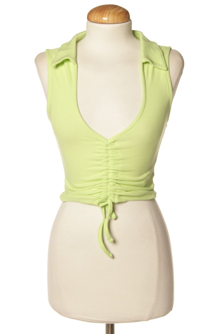 Aufwändiges Top von new look Größe 34, Farbe Grün, für