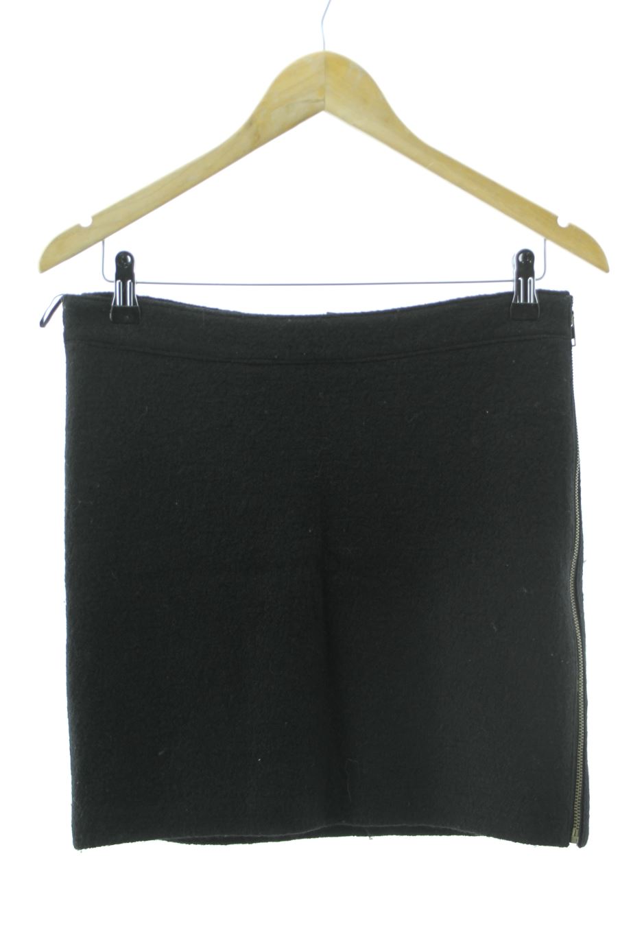 Falda de Mango de la talla M, de color gris