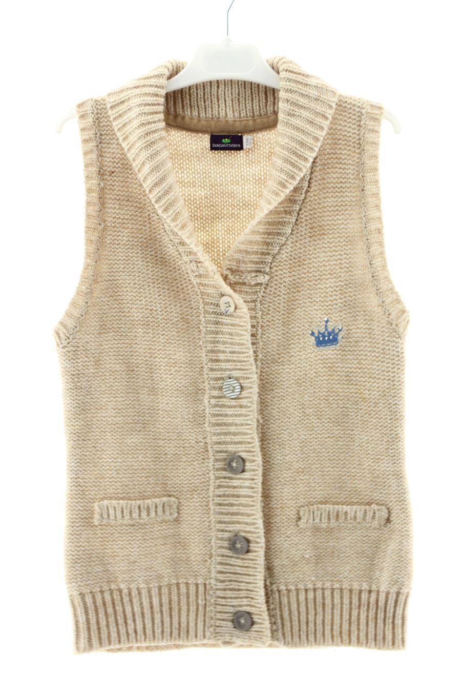 Chaleco de tela de Sergent Major de la talla 14 años de segunda mano