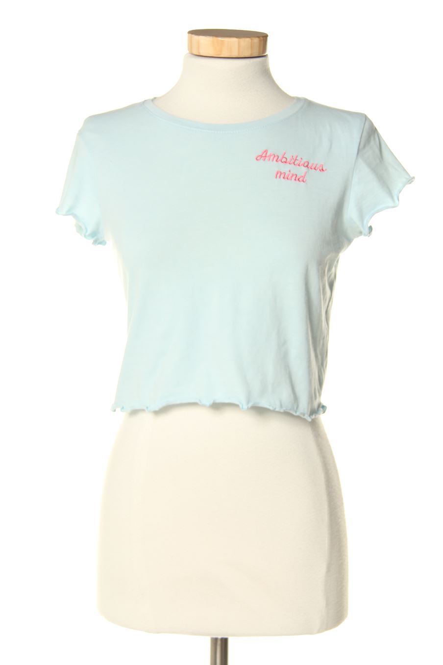 Top FB sister de la taille XS, de couleur bleu