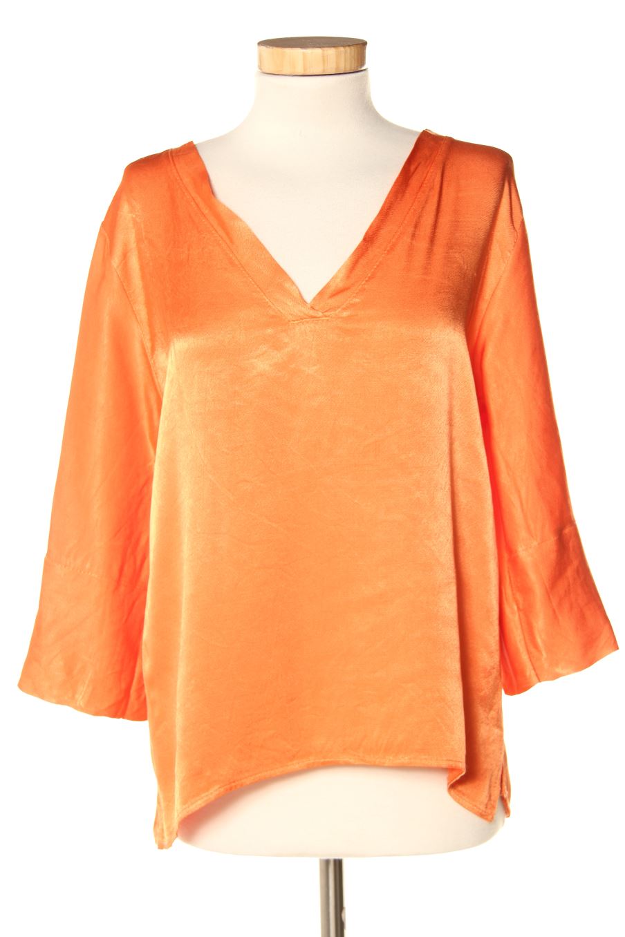 Blusa de manga corta de JB FASHION de la talla M, de color naranja