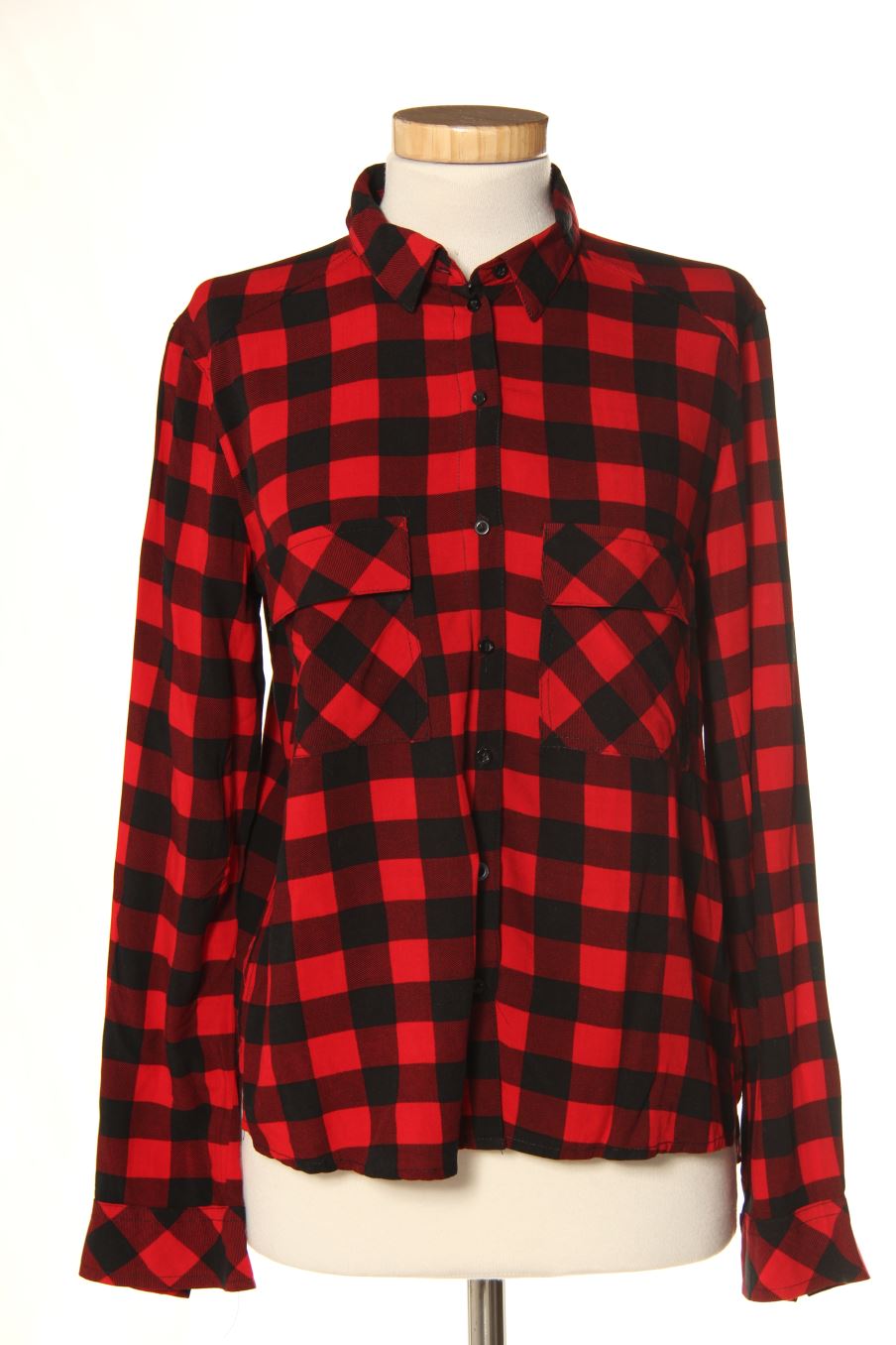 Camisa de Bershka de la talla S, de color cuadros