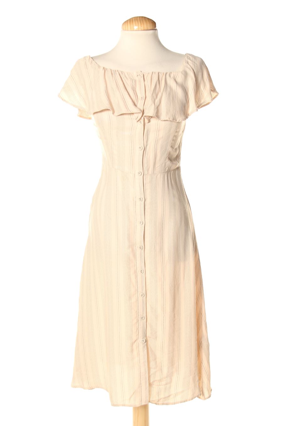Robe casual H&M de la taille 34, de couleur rayures