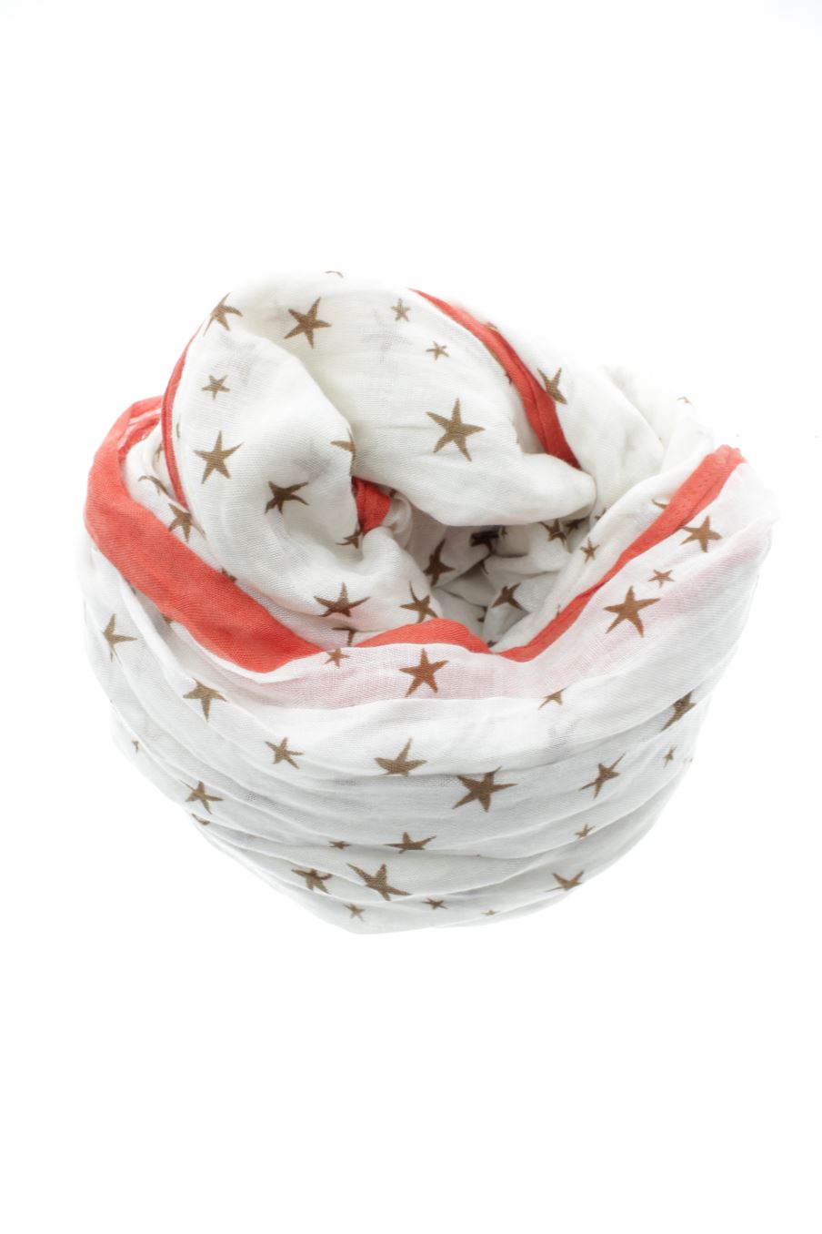 Fular de PERCENTIL de la talla Única, de color blanco