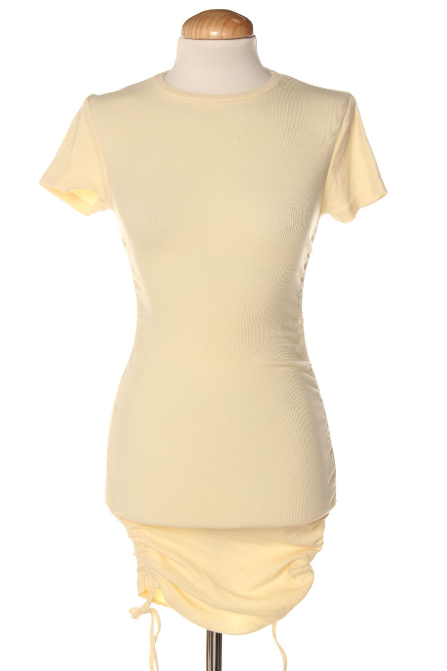 Vestido casual de Pull & Bear de la talla S, de color amarillo