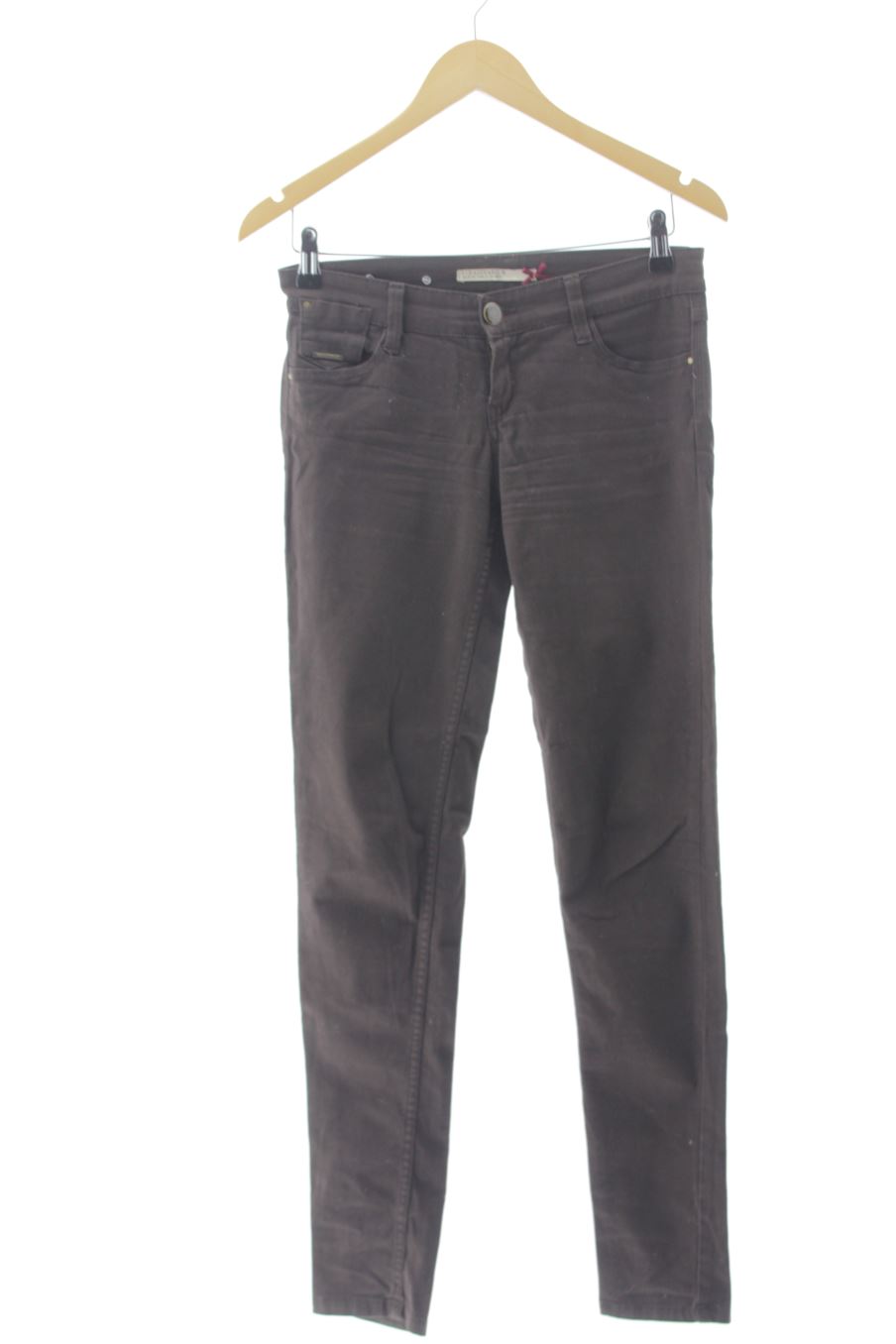 Jeans Stradivarius de la taille 34, de couleur marron de denim