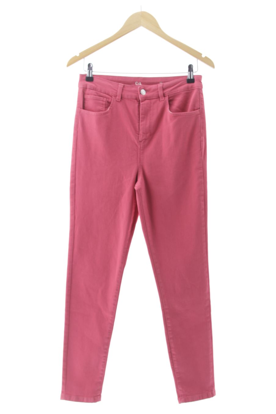 Jeans C&A de la taille 42, de couleur rose de denim