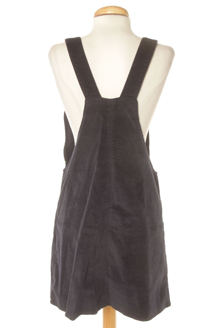 Robe casual Easy wear de la taille S, de couleur bleu marine de velours