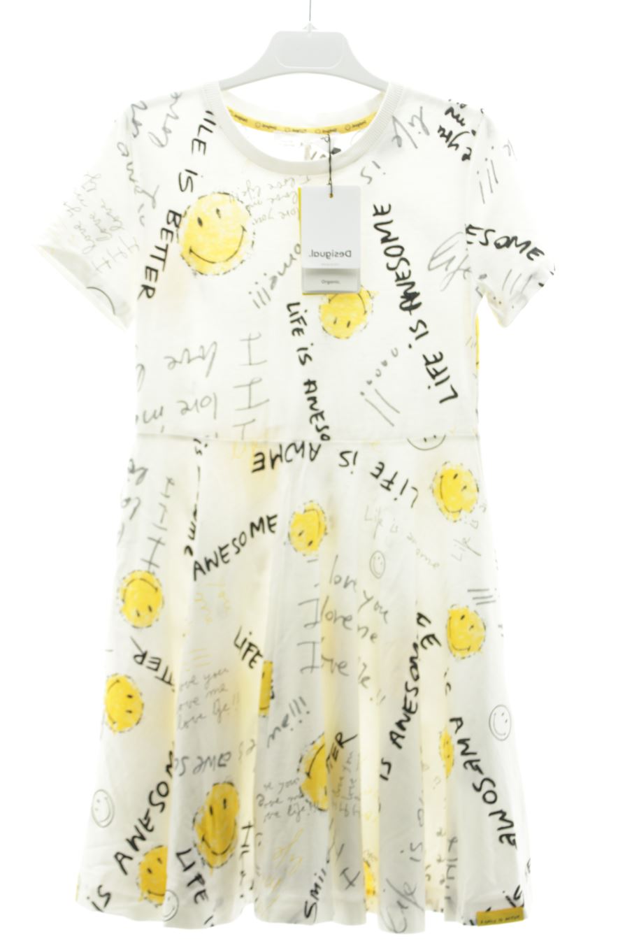 Robe casual Desigual de la taille 7 ans avec une étiquette