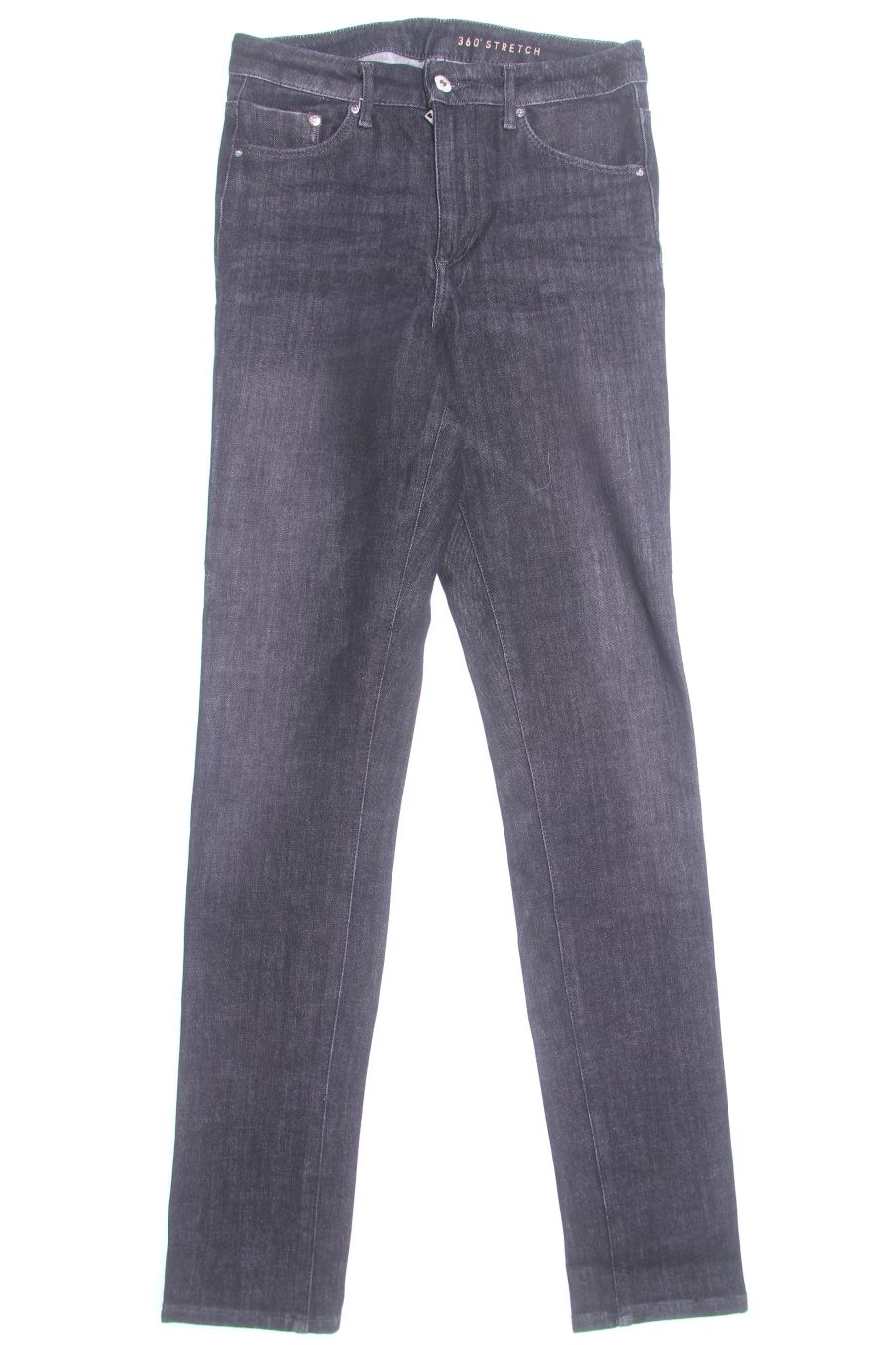 Vaqueros de H&M de la talla 36, de color negro de ropa vaquera