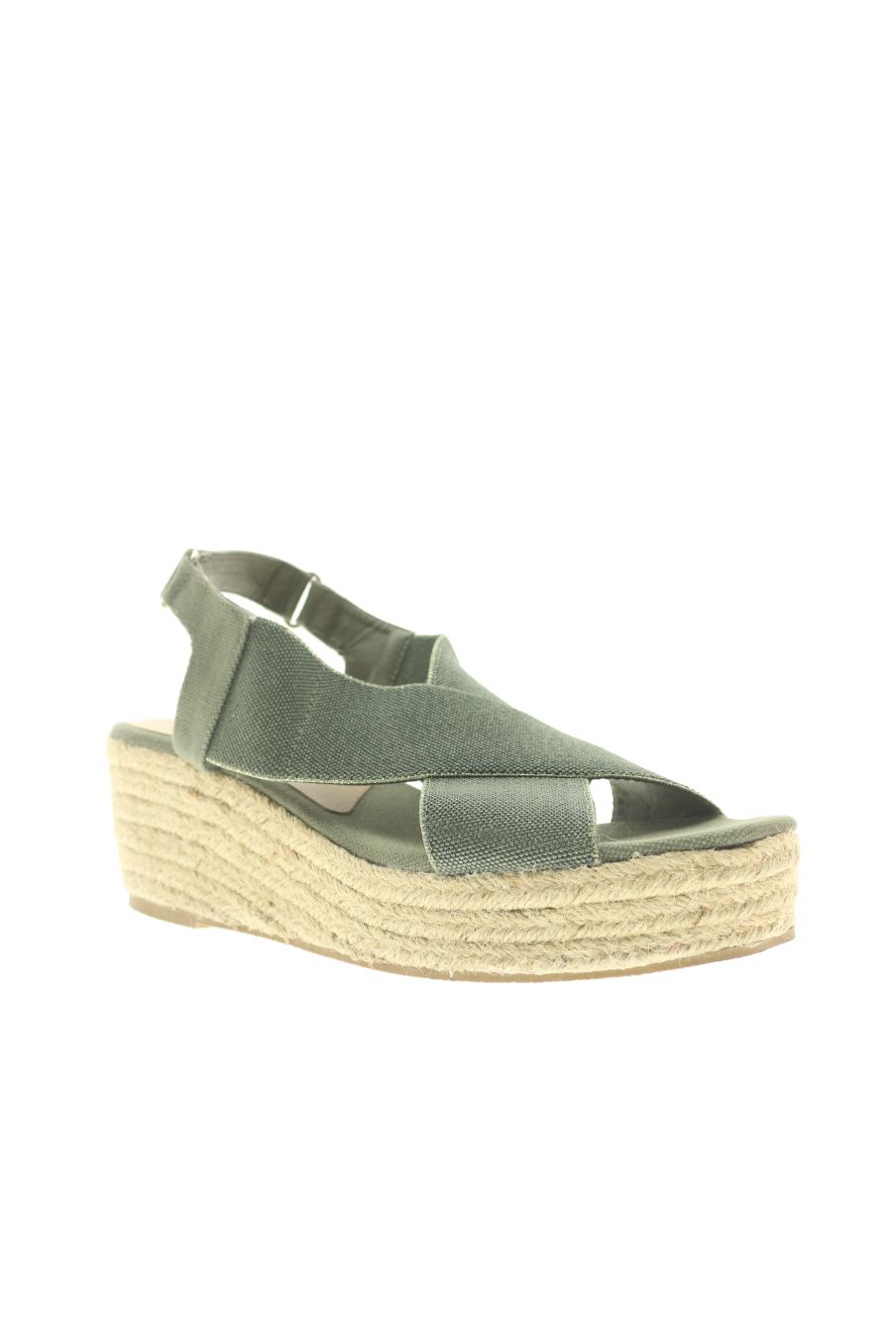 Sandalias tacon de Women' secret de la talla 40, de color verde de