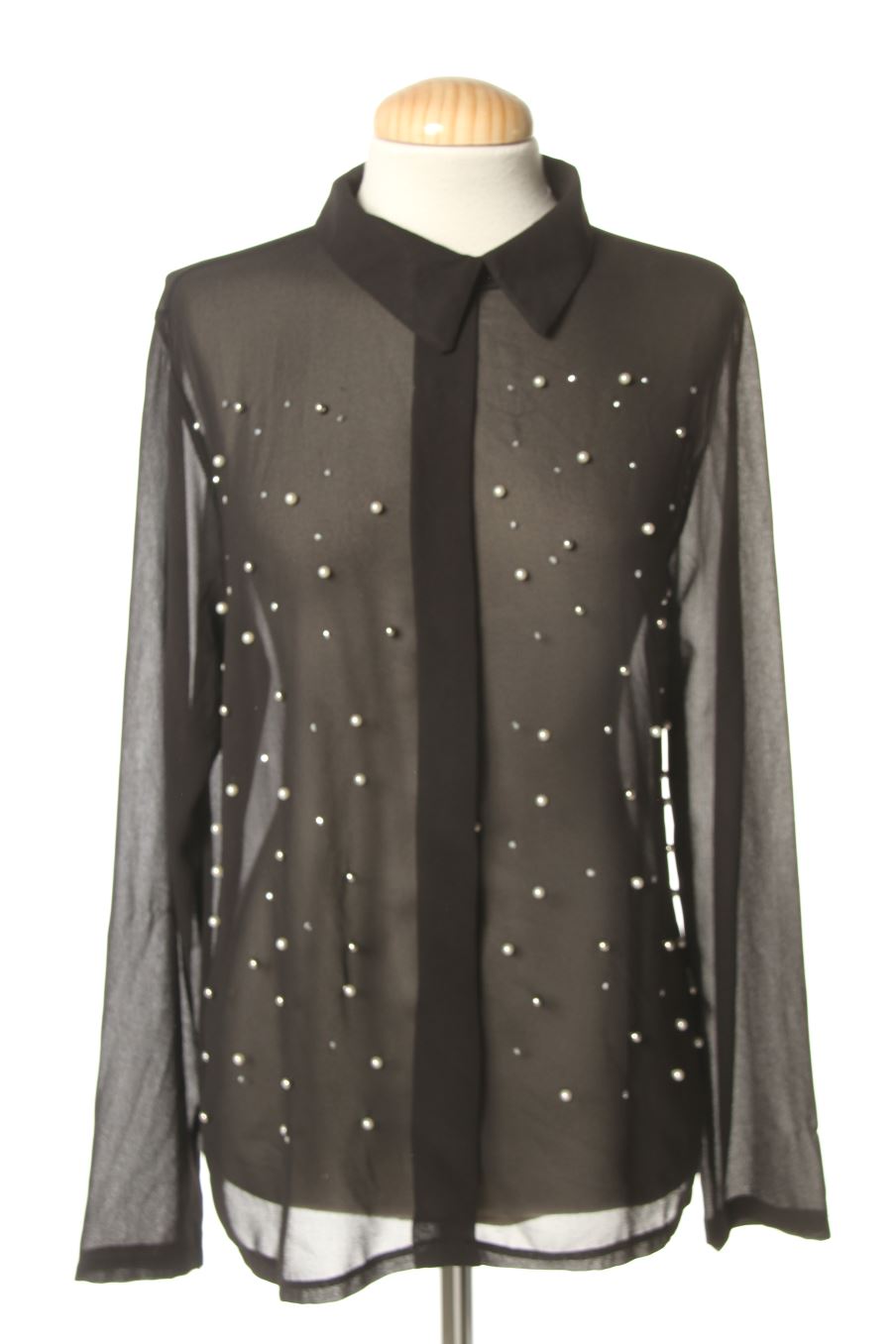 Blouse à manches longues New collection de la taille S, de couleur noir