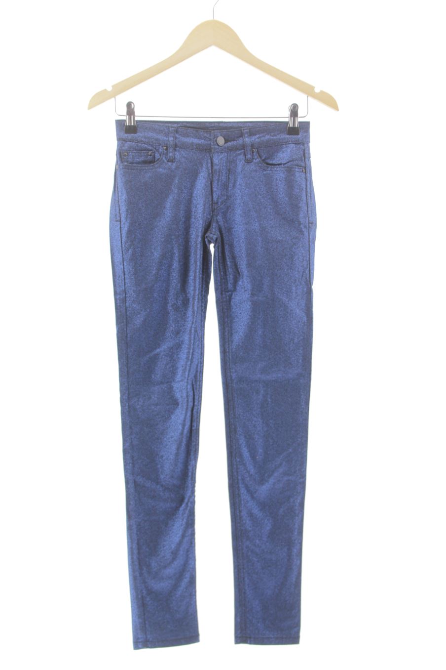 Vaquero de Mango de la talla 34, de color azul de ropa vaquera
