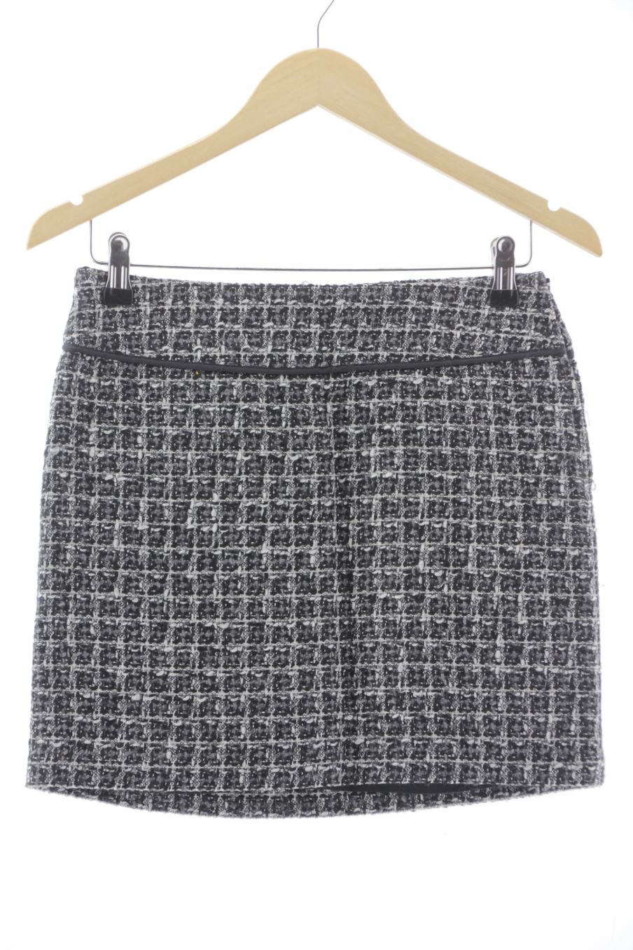 Falda de H&M de la talla 34, de color cuadros
