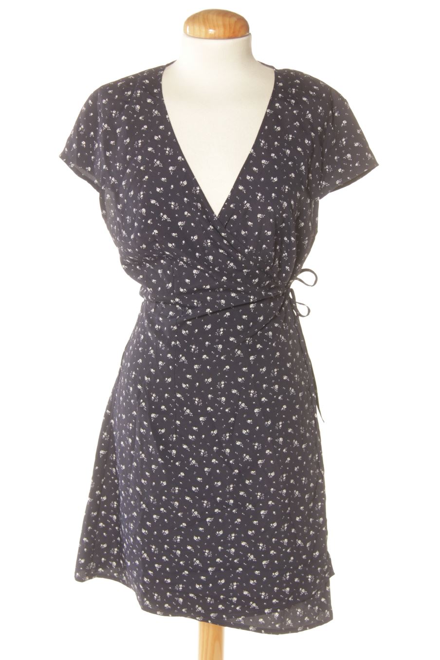 Robe casual H&M de la taille XS, de couleur bleu marine