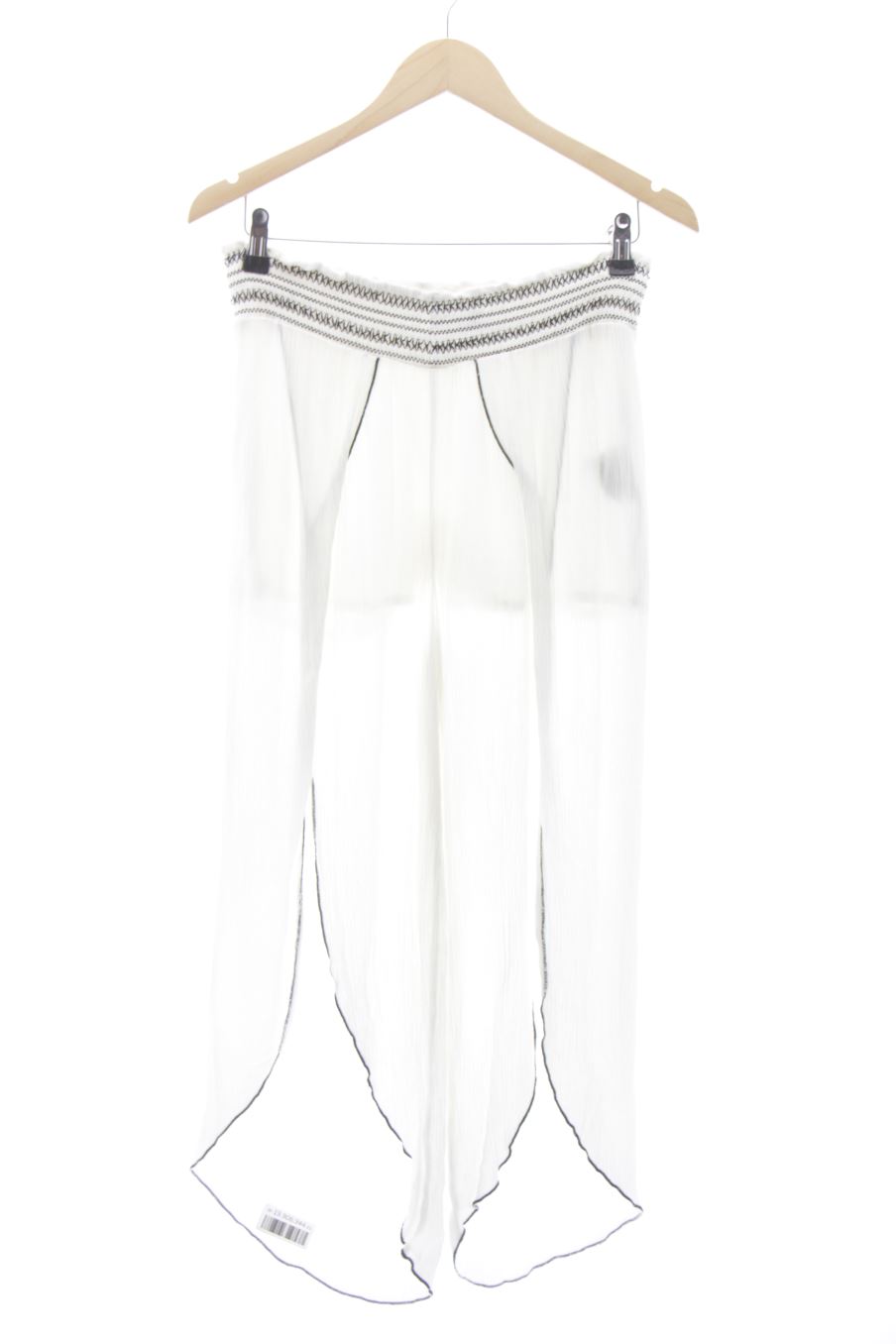 Pantalón Casual de PERCENTIL de la talla S, de color blanco