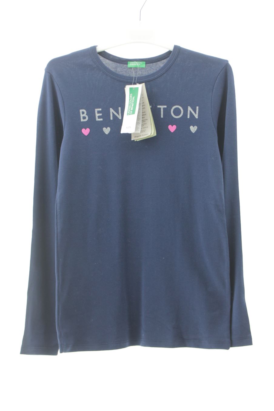 Maglietta a maniche lunghe de Benetton de la talla 10 anni con etichetta