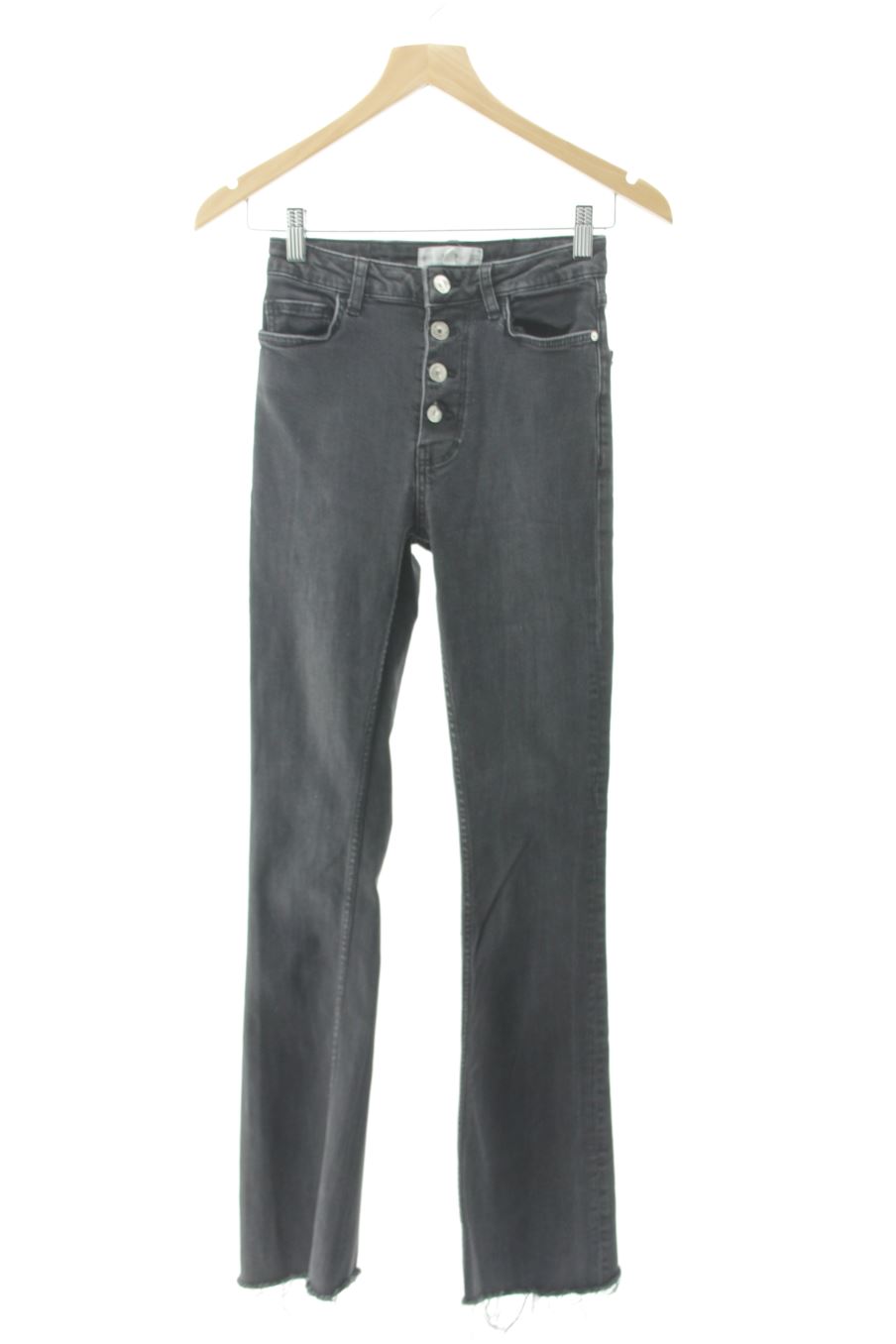 Jeans Mango de la taille 34, de couleur noir de denim