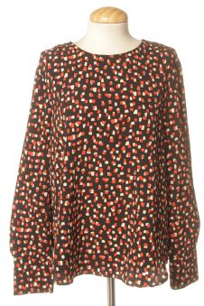 Blusa a maniche lunghe XL Mango