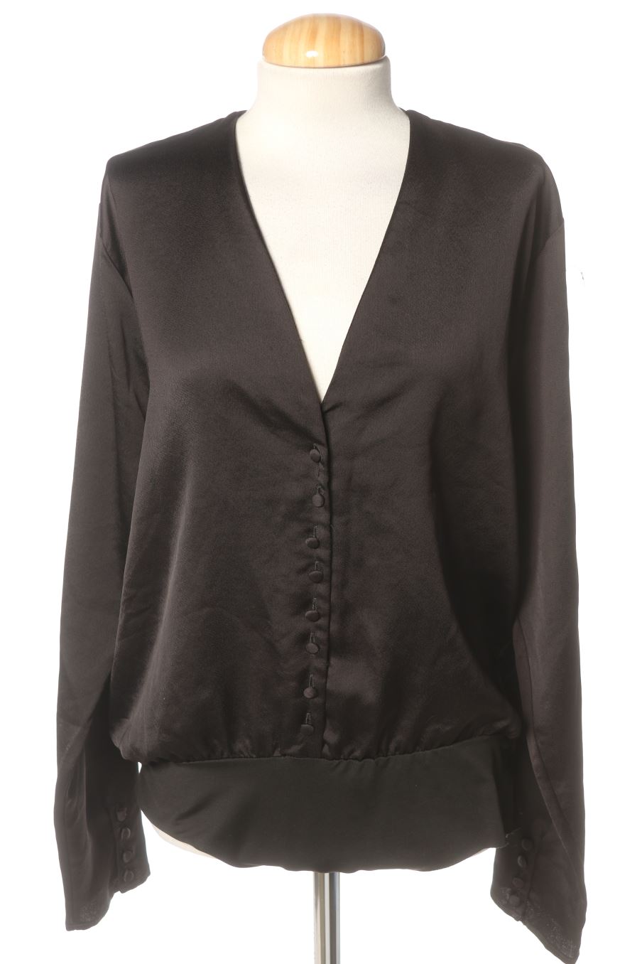 Body de Zara de la talla L, de color negro