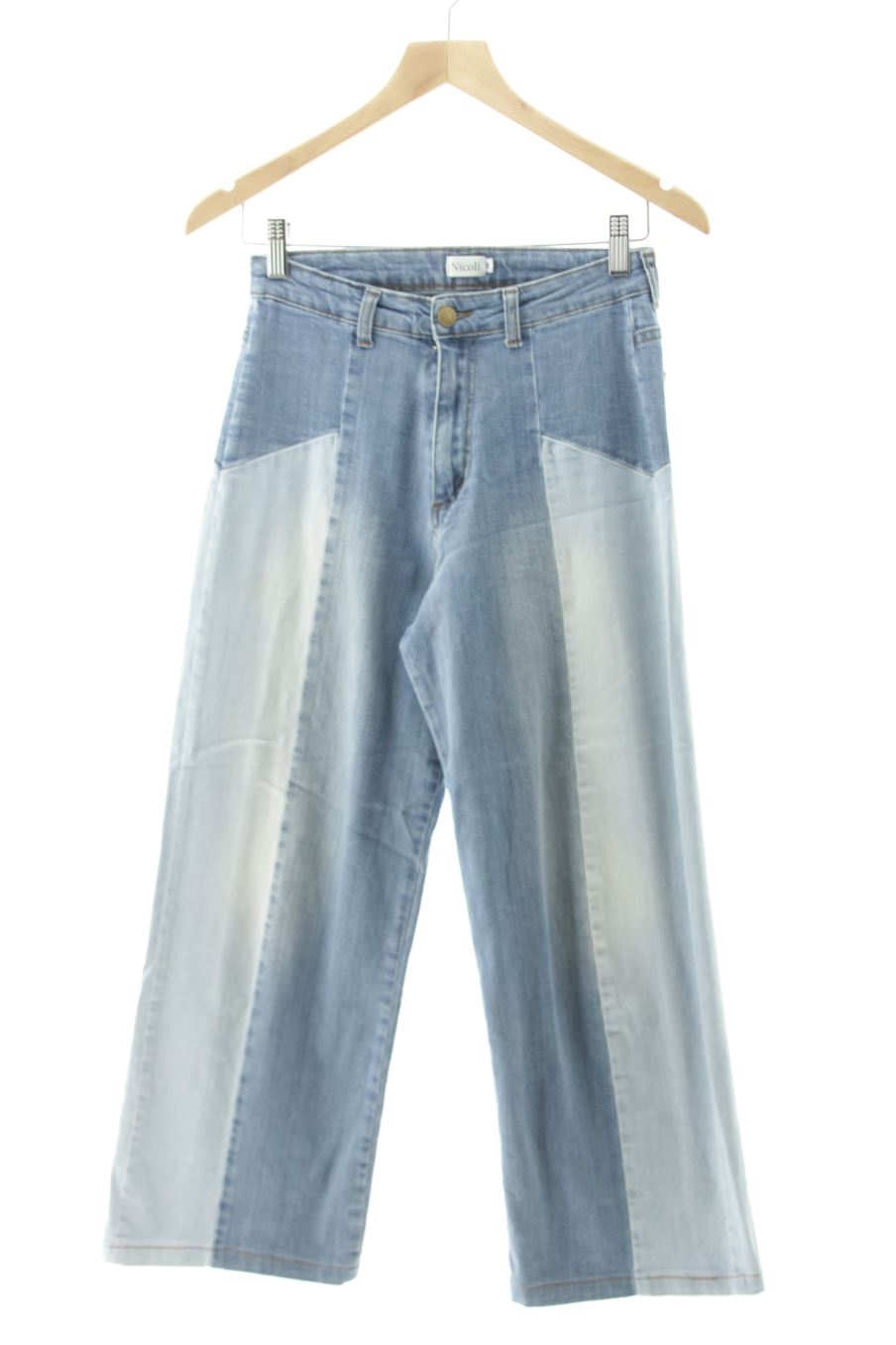 Jeans Nicoli de la taille 36, de couleur bleu de denim